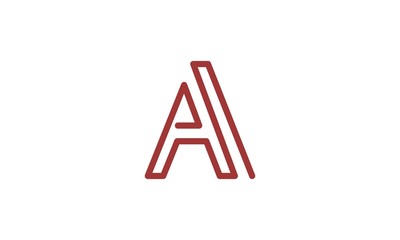 Letter A Abstract Logo