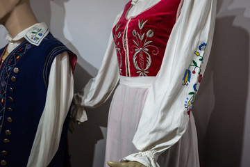 Traditional Polish Costume - obrazy, fototapety, plakaty