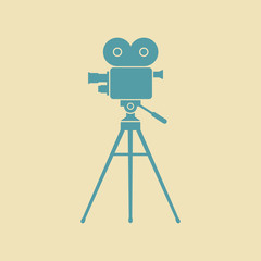 Movie camera icon