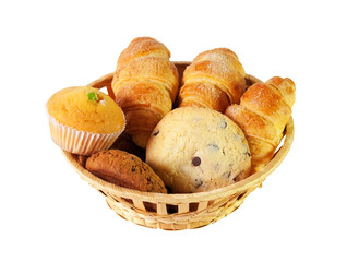 Assortment of pastries and cookies. Selective focus