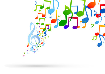 note, note musicali, pentagramma, musica