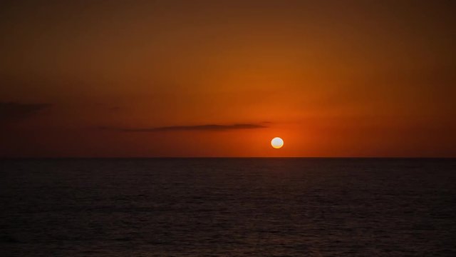 amazing sunset of beautiful agave coast