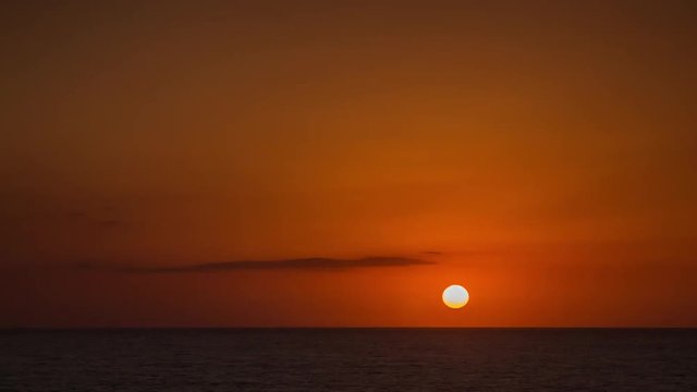 amazing sunset of beautiful agave coast
