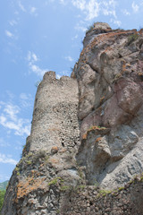 Ruins of a medieval fortress. Republic of Georgia