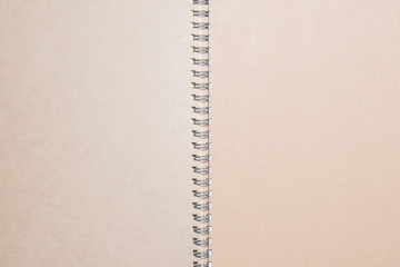 blank notebook