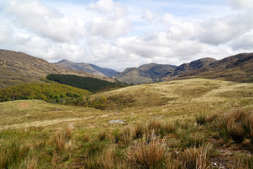 Fototapeta na wymiar Landschaft bei Glenuig, Schottland