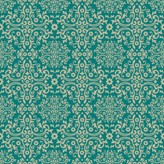  Floral Fine Seamless Vector Pattern