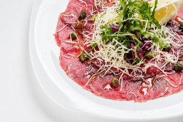 meat carpaccio