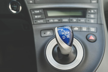 Gear shift knob of a car