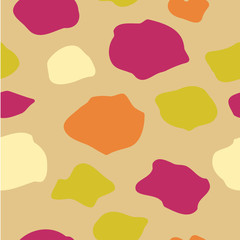 Seamless vector background with with stains. Print. Repeating background. Cloth design, wallpaper.