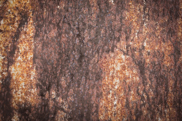 Rust texture of metal