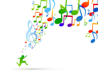 bambino, saltare, cromoterapia, gioco, giocare © xyz+