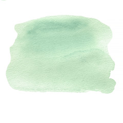 Green watercolor abstract background for your design. Abstract P