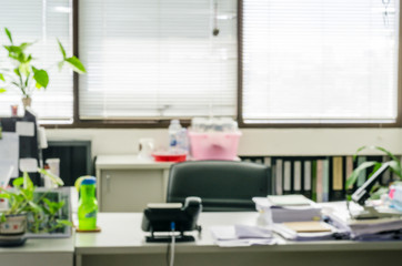 abstract blurred background  in office