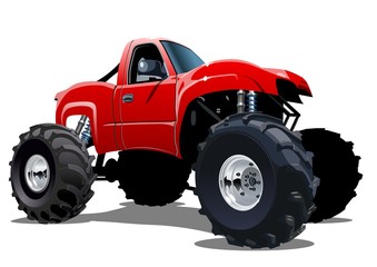 Cartoon Monster Truck © Mechanik