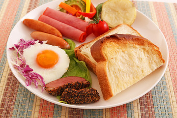 美味しそうな朝食