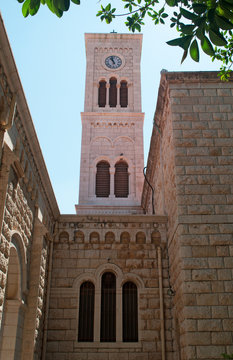 Nazaret: la Chiesa di San Giuseppe, il Santuario della Nutrizione il 2 settembre 2015