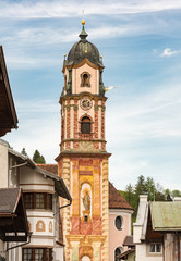 Historic church in Mittenwald