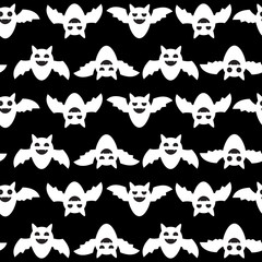 Seamless Halloween Backgrounds. Bats Wallpaper