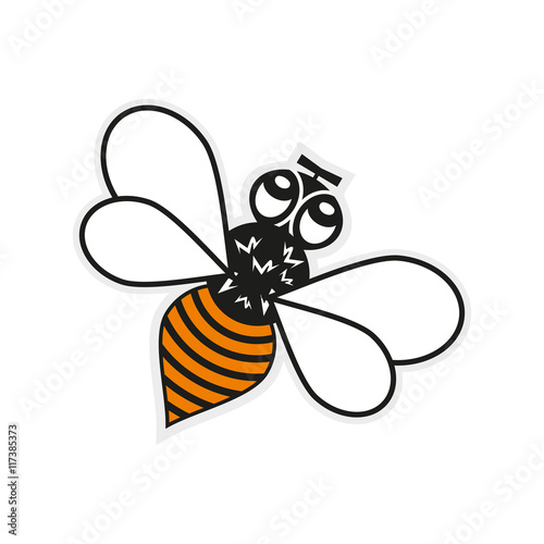  Bee Vector Illustration Stock Image And Royalty free Vector Files On Fotolia Pic 117385373