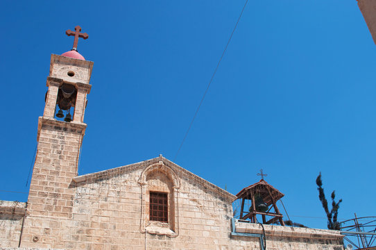 Nazaret: la Chiesa greco ortodossa dell'Annunciazione il 2 settembre 2015