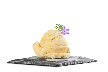 glace à la vanille