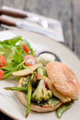 Salad Bagel