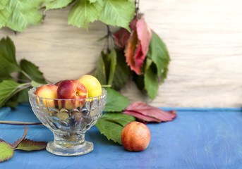 Apricots In Vase