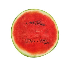 Watermelon slice isolated on white 3D Illustration