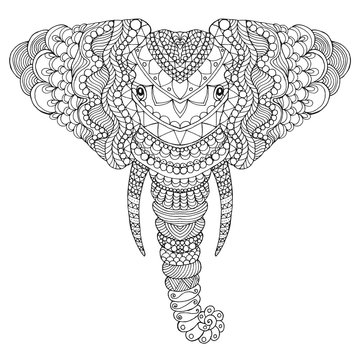 Elephant head.