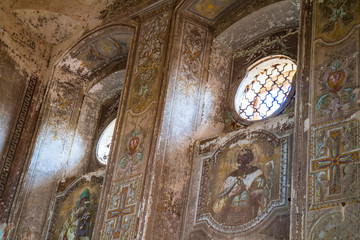 Fototapeta premium Old Abandoned Russian Church
