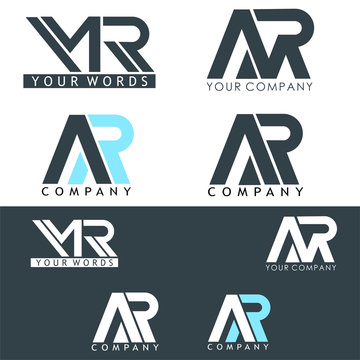 lettering logo initial alfabeth