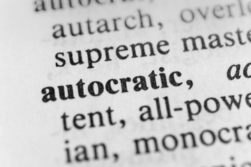 Fototapeta premium Autocratic