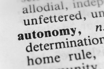 Obraz premium Autonomy