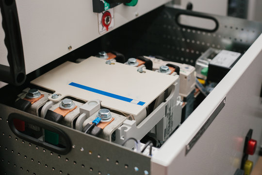 Low-voltage cabinet. Uninterrupted power. Electrical power.