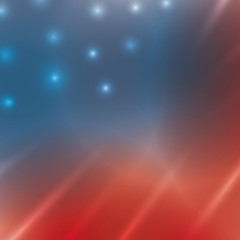 Usa patrotism star culture blue red icon. Background and colorfull illustration. Vector graphic