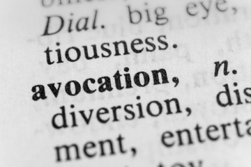 Obraz premium Avocation