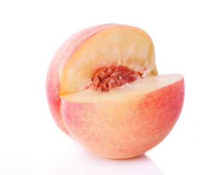 Cutted Out Peach