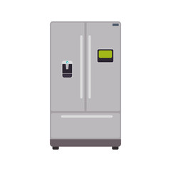 Fridge supply house electric appliance icon. Isolated and flat illustration. Vector graphic