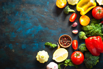Ingredients for cooking.