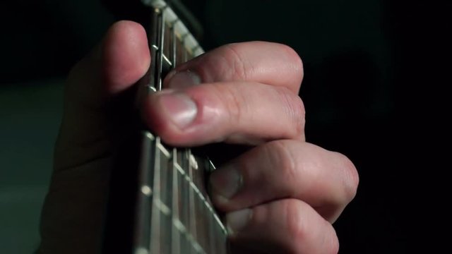 Guitar chords fingerboard frets