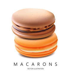 Macarons. Vector Illustration