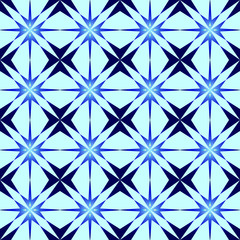 The pattern of the polar star. Blue pole star on a light blue background pattern for
