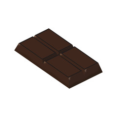 chocolate sweet dessert delicious icon. Isolated and flat illustration. Vector graphic