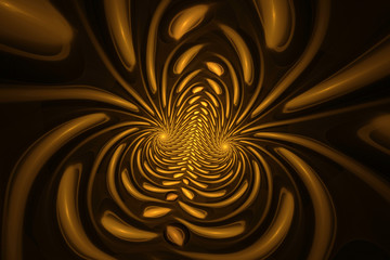 Abstract spider fractal