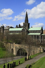 Fototapeta premium Glasgow cathedral Scotland, UK