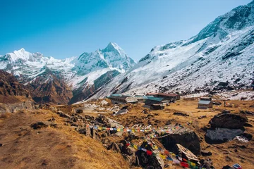 Foto auf Acrylglas Annapurna Annapurna-Basislager