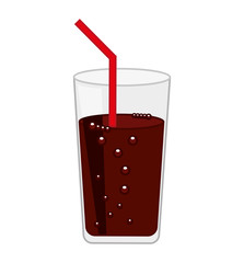 soda glass drink beverage silhouette icon