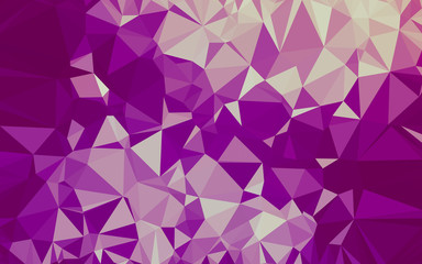 Abstract low poly background, geometry triangle