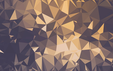 Abstract low poly background, geometry triangle